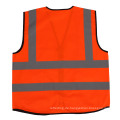 Hi-Viz Reißverschluss vorne Sicherheitsweste